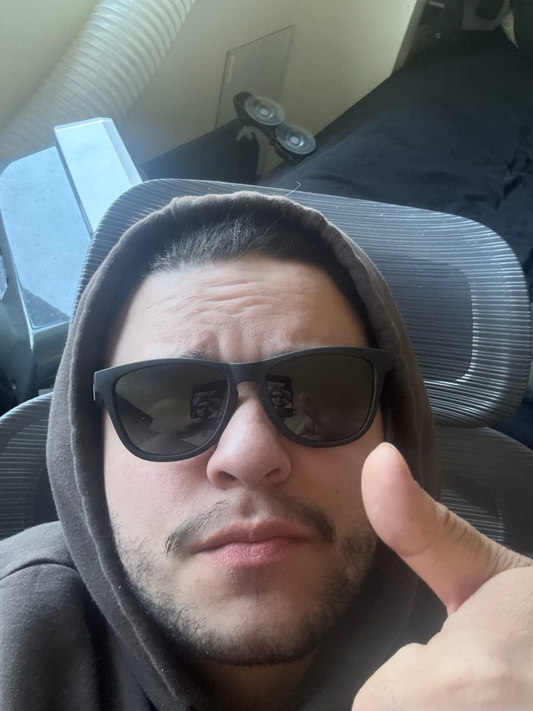 Customer photo review of 80Eighty® Polarized Shady Sunglasses