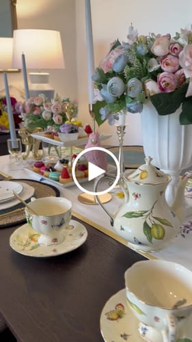 Customer video review of Lemon Garden Teapot & Cup Set