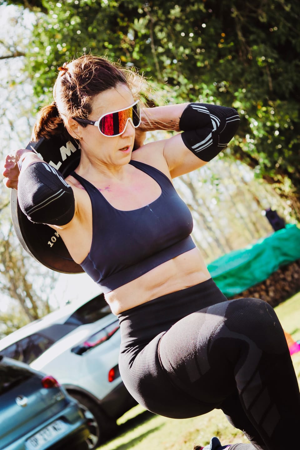 Customer photo review of Maintiens de Compression pour Coudes