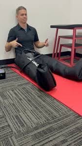 Customer photo review of Nicebeam RecoveryFlow Compression Boots