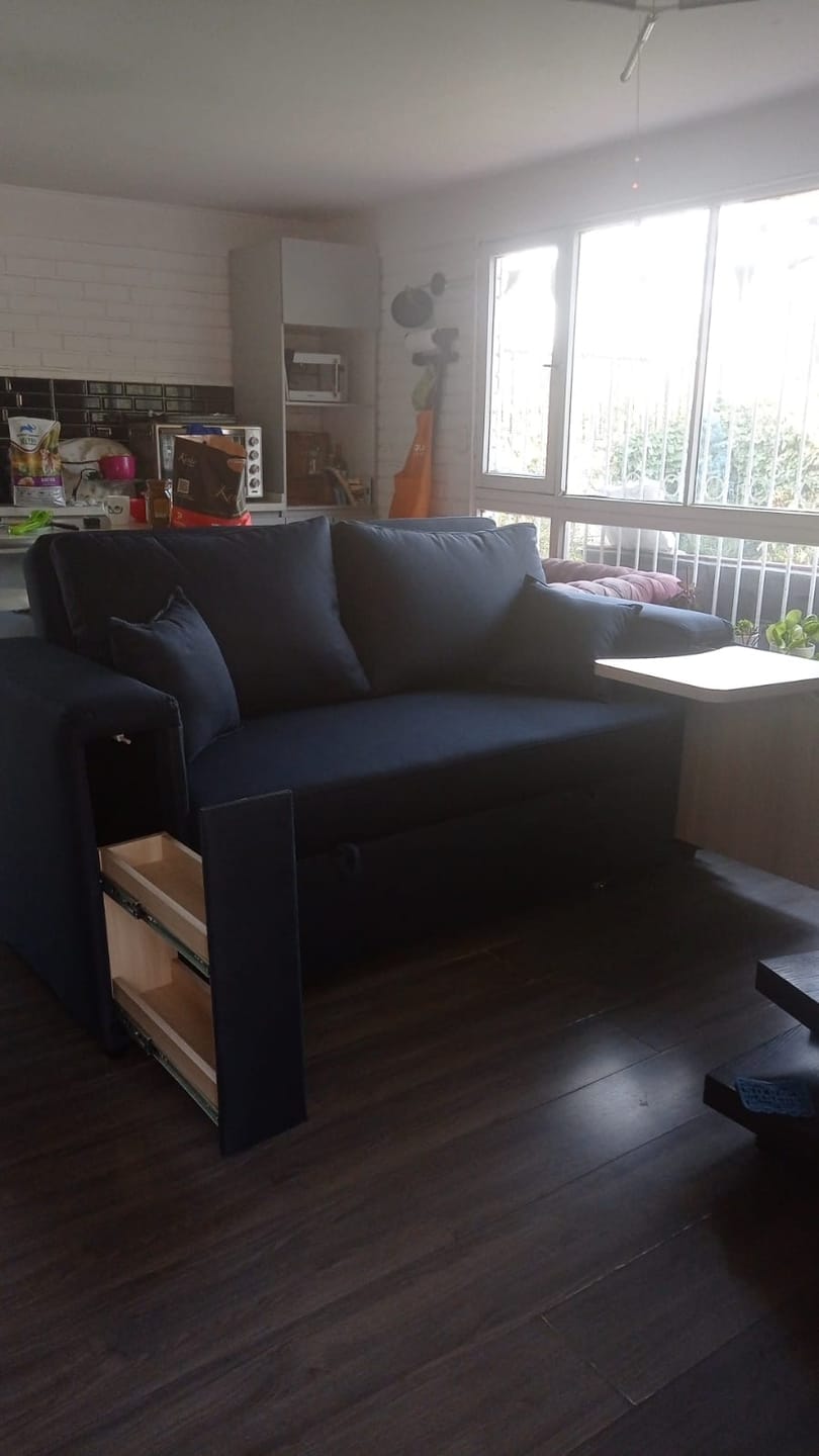 Customer photo review of Sofá cama Siena