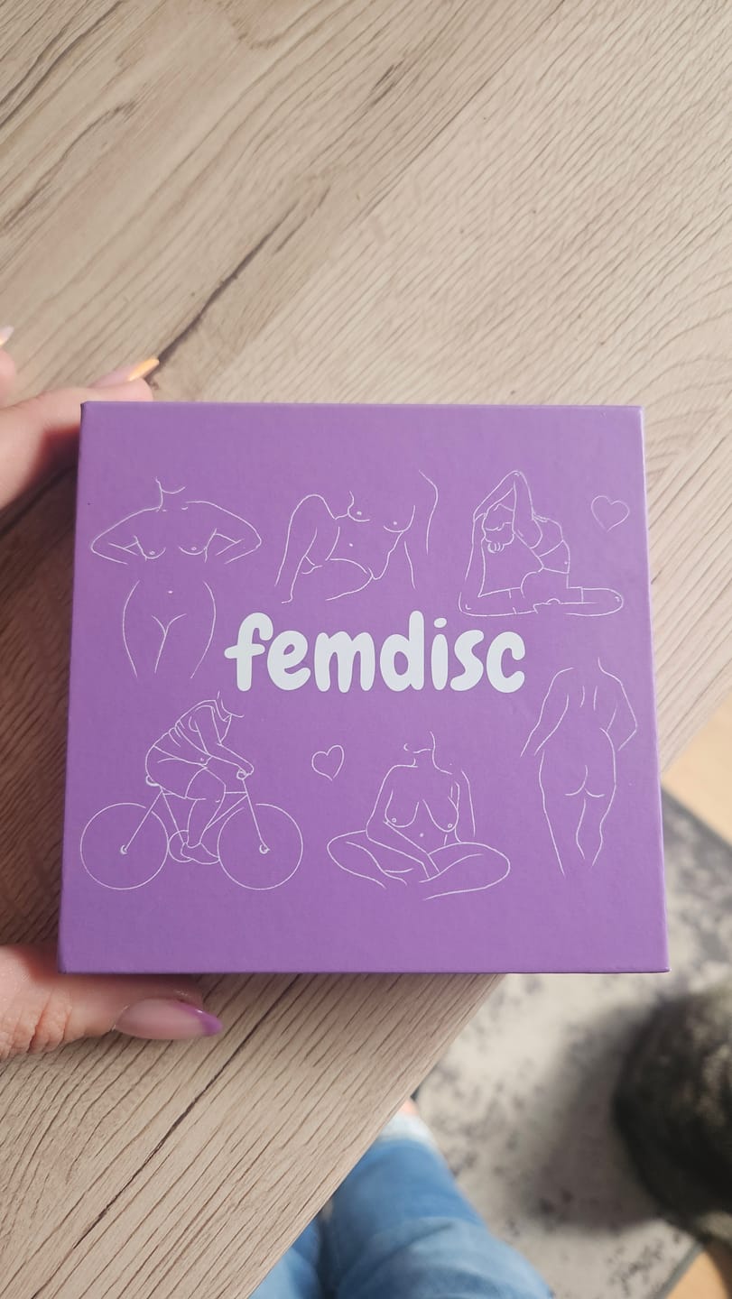 Customer photo review of femdisc mit Lasche