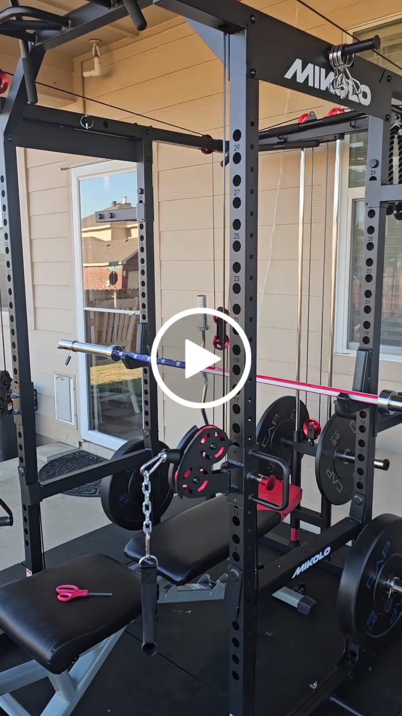 Customer video review of K6-2.0 Ultra All-in-One Power Rack Functional Trainer (UPGRADED)