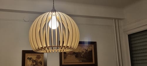 Customer photo review of Atlas teinté Chêne | Suspension