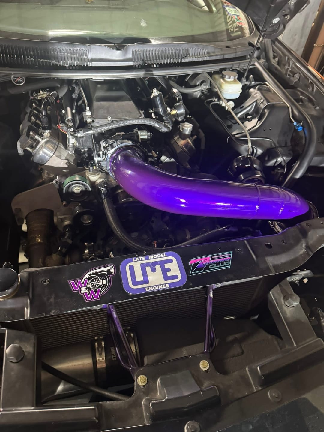 Customer photo review of ICON 92/95mm Cable Drive Throttle Body (Black) w/ Interchangeable Connection