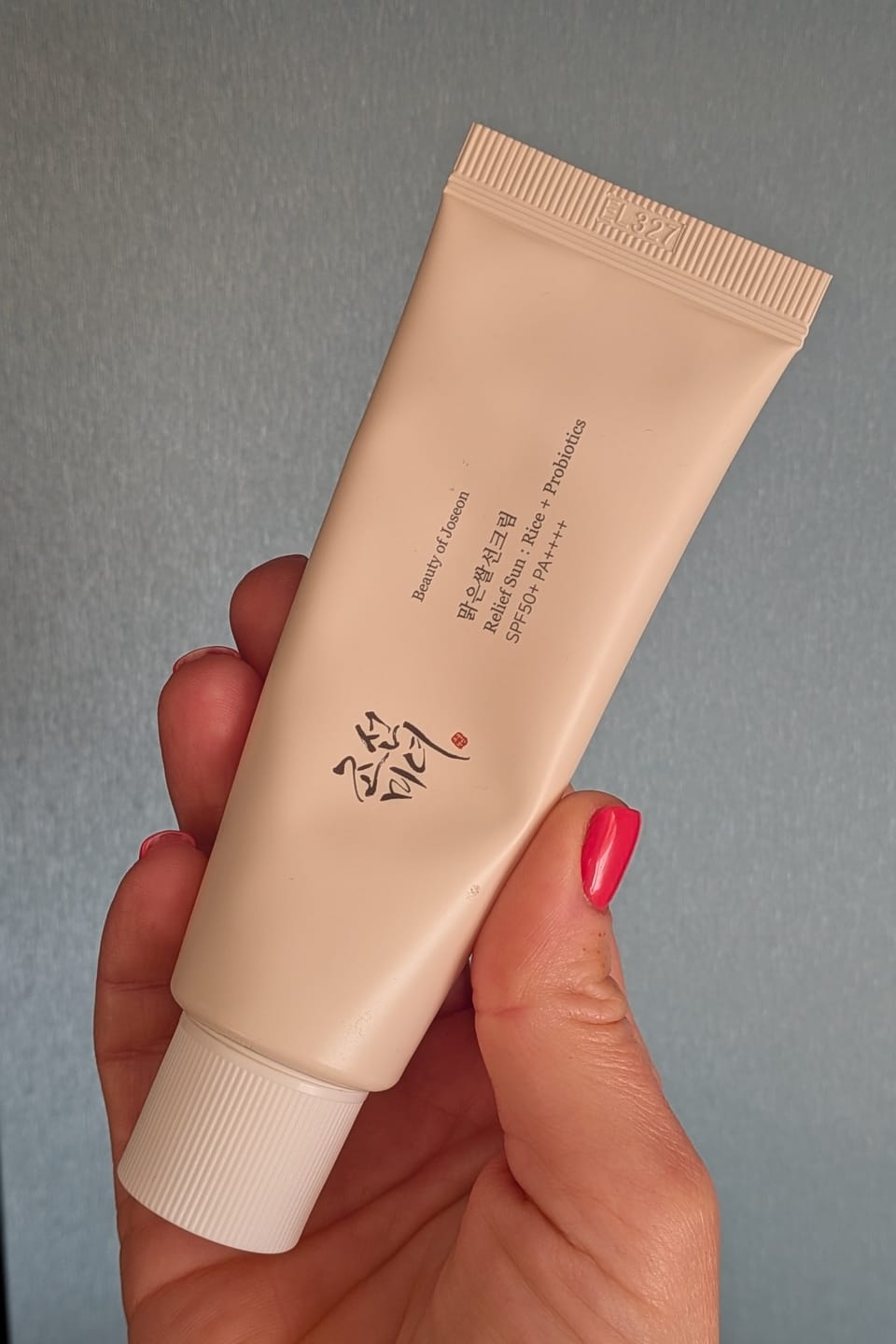 Customer photo review of Saules aizsargkrēms ar probiotiķiem Beauty of Joseon Relief Sun Rice Probiotics SPF50
