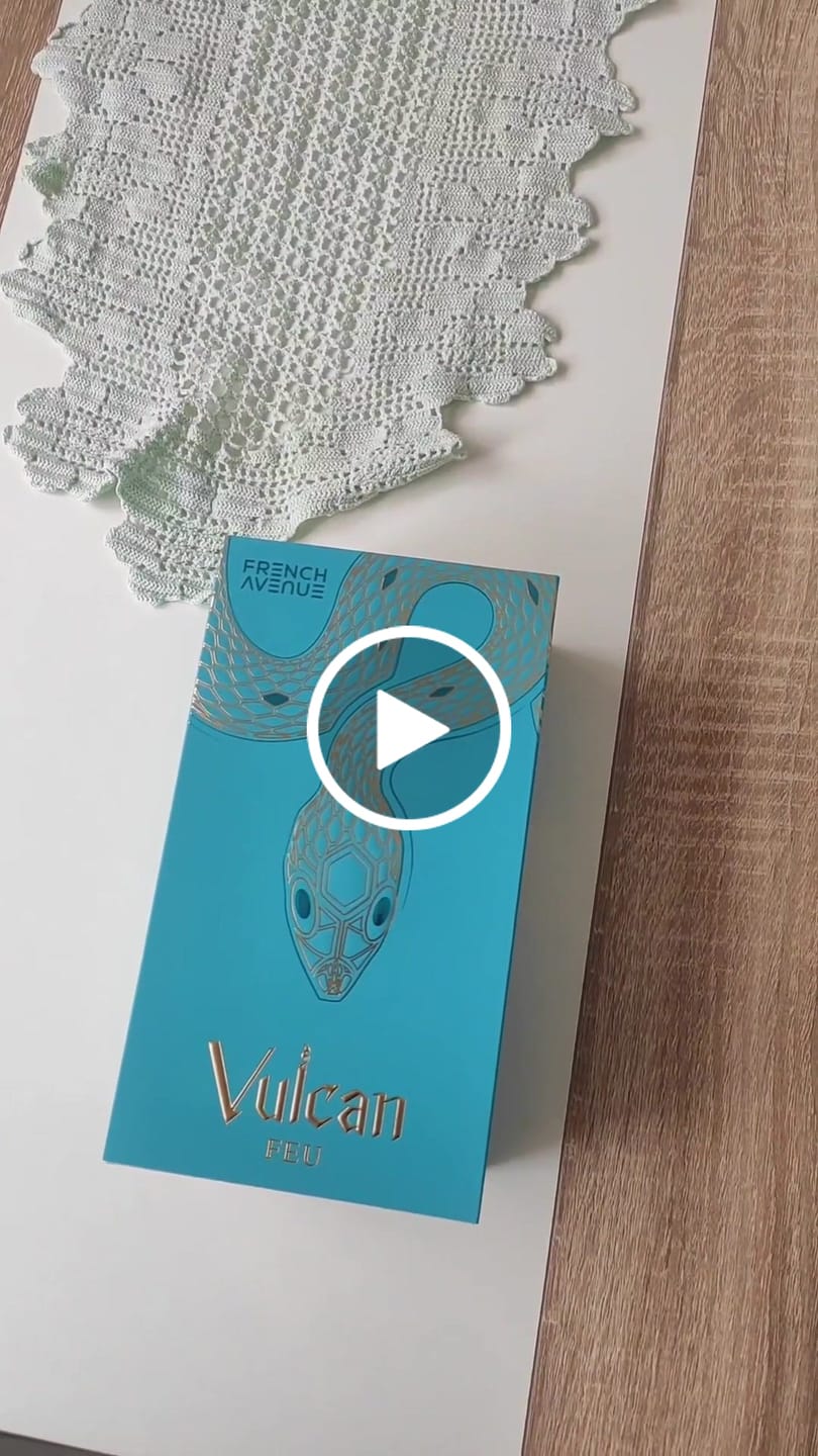 Customer video review of PERFUME VULCAN FEU FRENCH AVENUE - 100ML