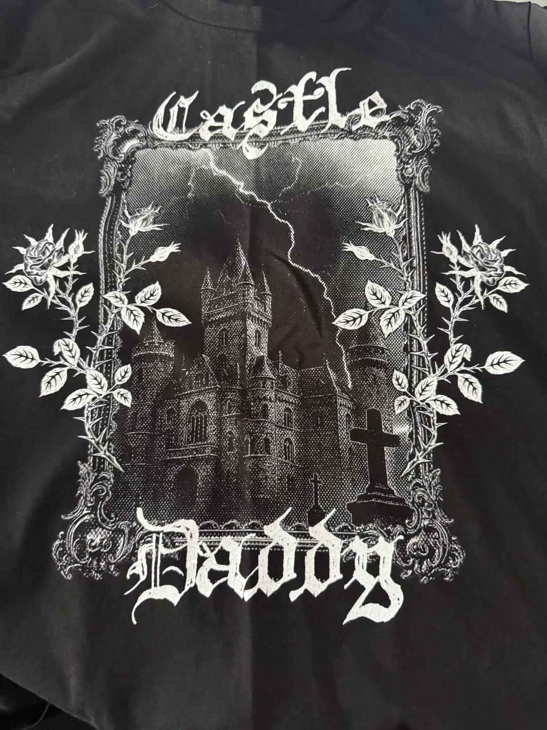 Customer photo review of Castle Daddy Mid Length Tee