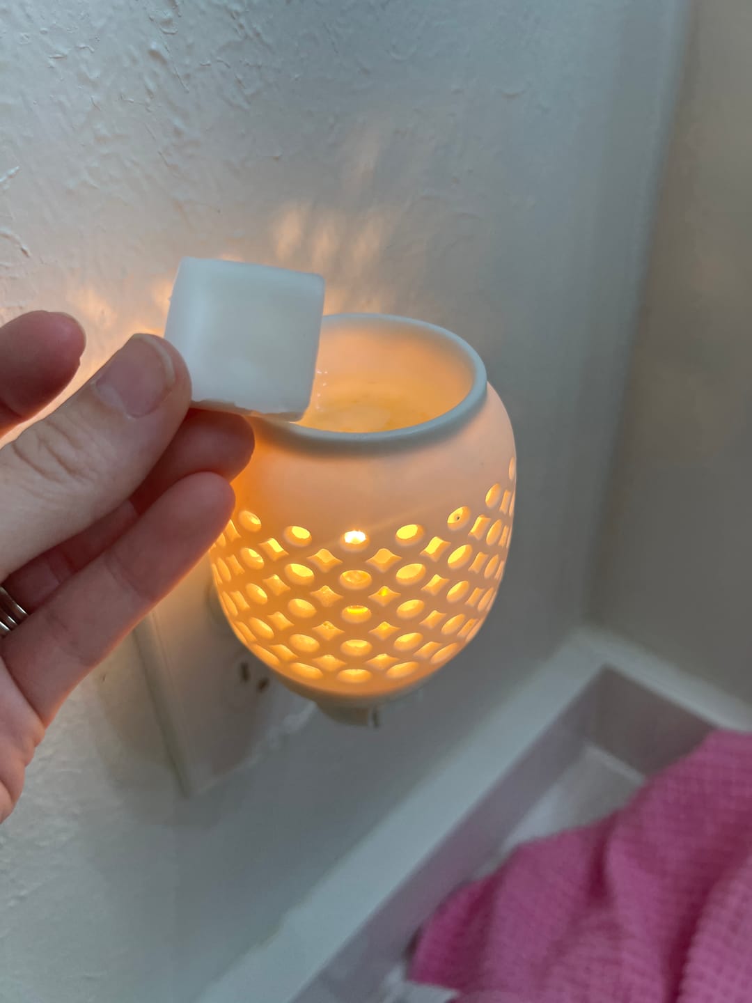 Customer photo review of Haven Wax Melts