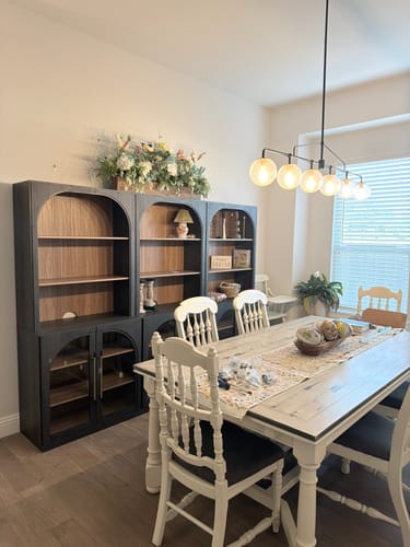 Customer photo review of Jagger 72" Tall 6-Tier Bookcases (Set of 2)