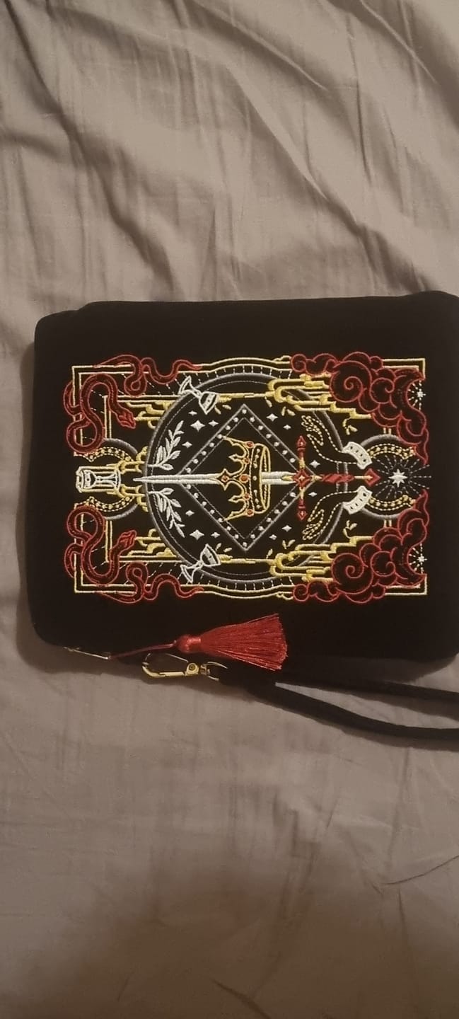 Customer photo review of Serpents & Swords eReader Sleeve - Black