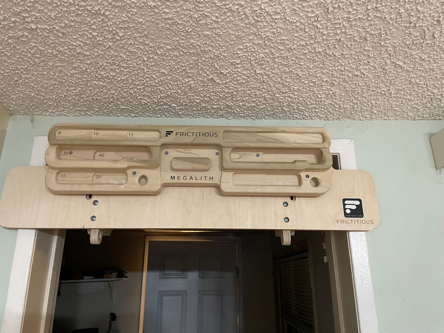 Customer photo review of Hangboard Swap Plate