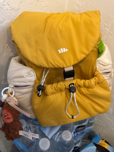 Customer photo review of Women's Expandable Short Backpack LC005