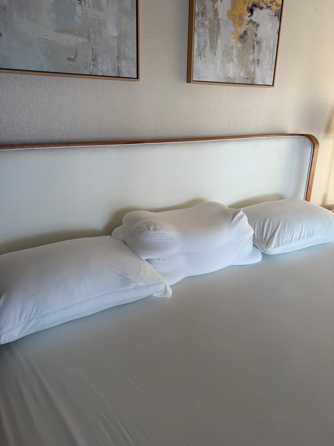 Customer photo review of Cloud Cooling Pillowcase