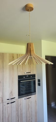 Customer photo review of Azur teinté Chêne | Suspension
