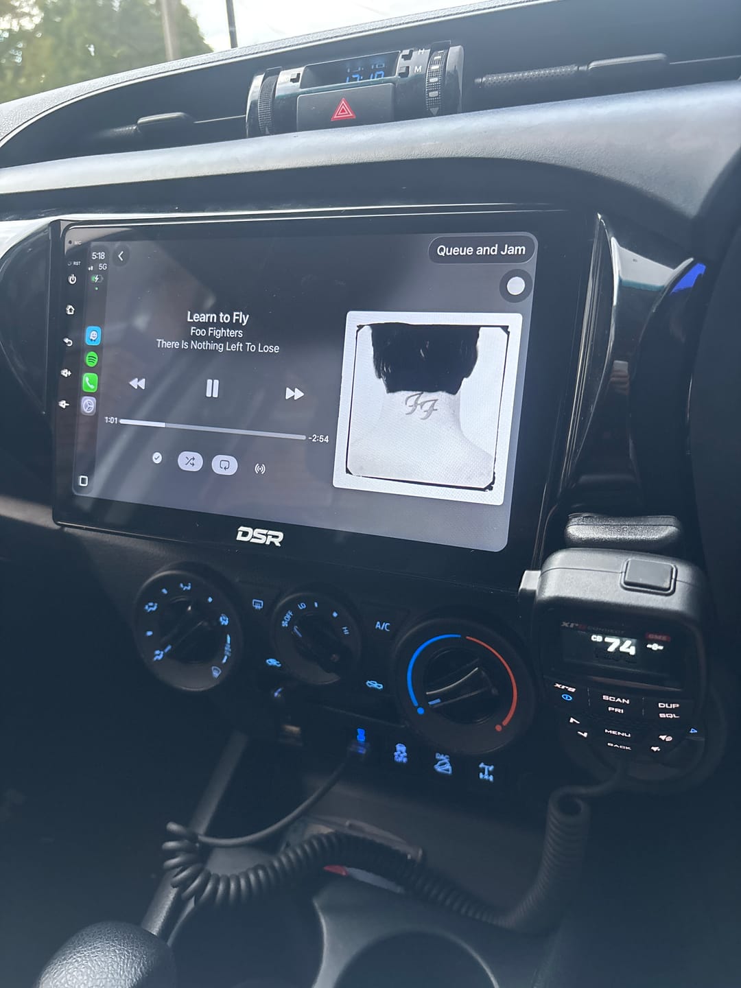 Customer photo review of Toyota Hilux N80 (2016-2020) DSR Head Unit