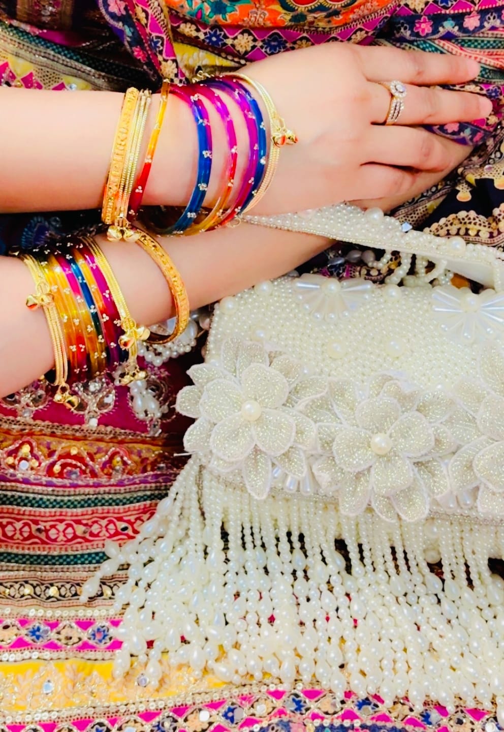 Customer photo review of PRIMROSE CLUTCH