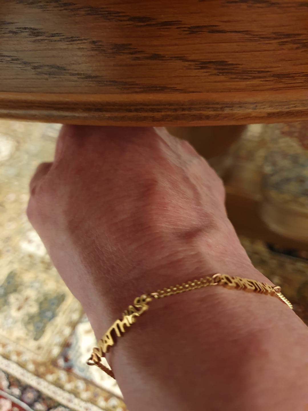 Customer photo review of Personalisiertes Namensarmband
