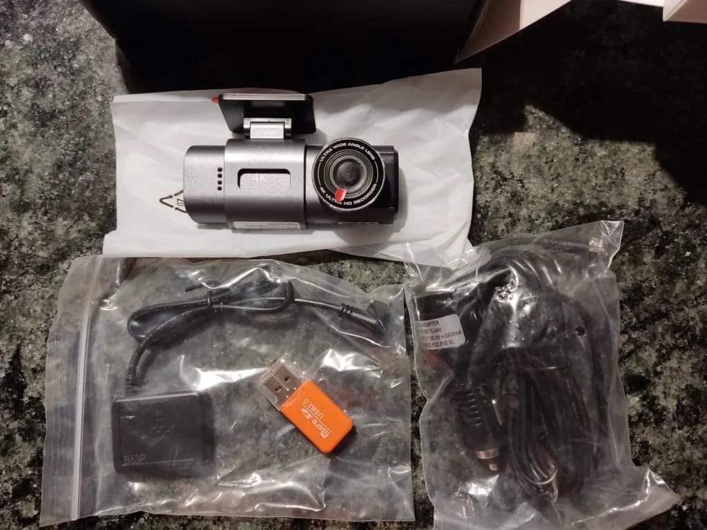Customer photo review of Sentinel 4K Ultra HD — Dual Dash Cam with GPS & Night Vision