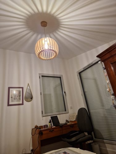 Customer photo review of Atlas teinté Chêne | Suspension