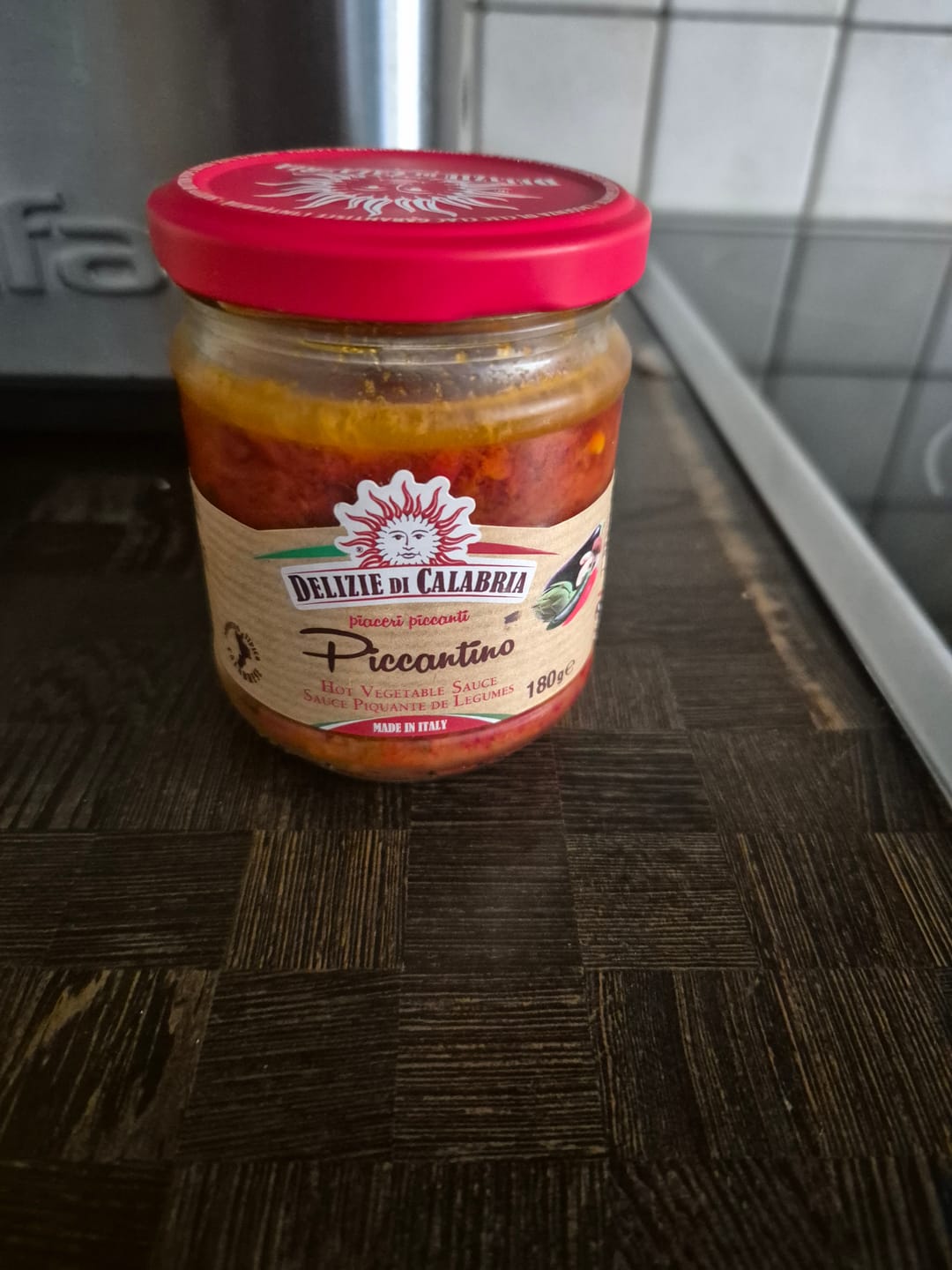 Customer photo review of Gehackter Chili (Peperoncino Calabrese) in Öl Delizie di Calabria