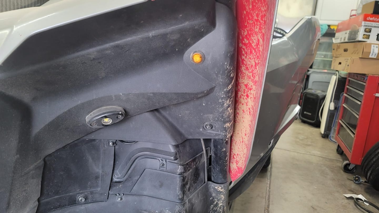 Customer photo review of UTV Plug & Play Turn Signal Kit for Can-Am | Polaris | CFmoto | Honda