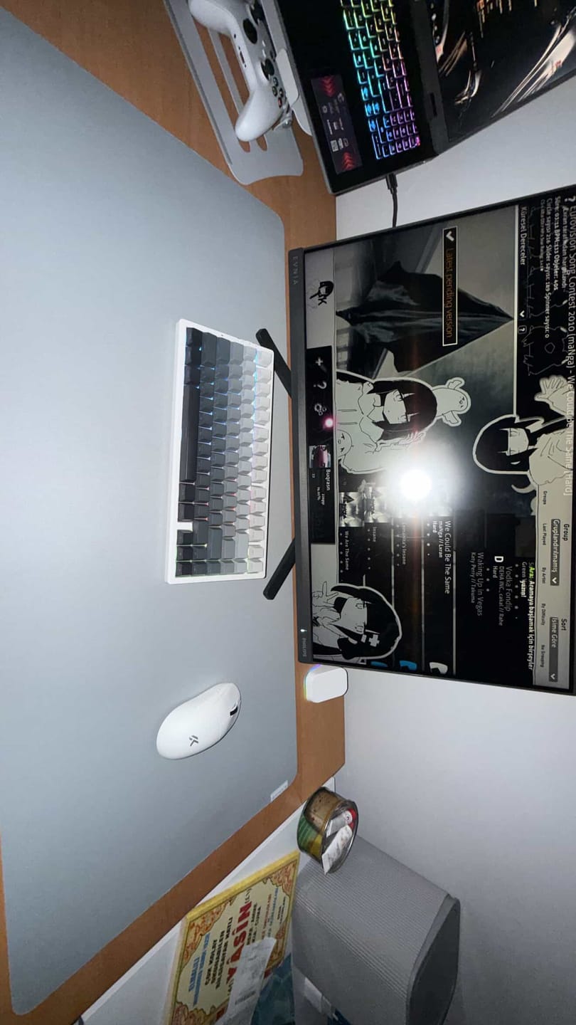 Customer photo review of MCHOSE A7 V2 Wireless Mouse