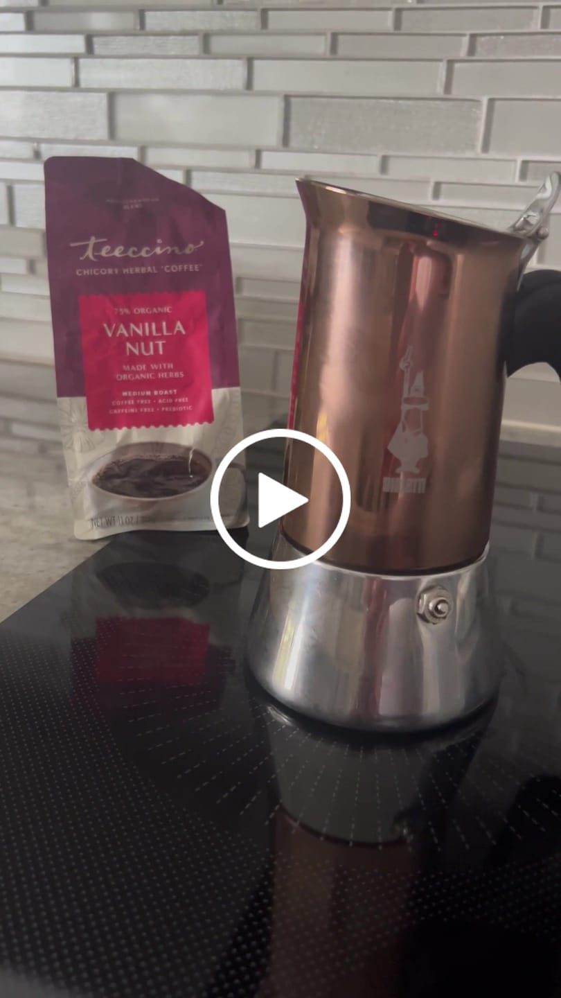Customer video review of Vanilla Nut Chicory Herbal Coffee