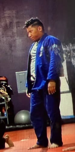 Customer photo review of Core Blue Brazilian Jiu Jitsu Mens BJJ Gi