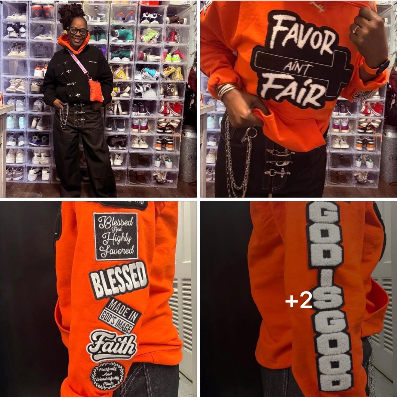 Customer photo review of Aelfric Eden Boxy Fireman Clasp Jacket