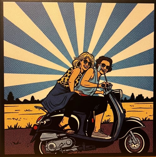 Customer photo review of Pop Art Tegel – Jouw Foto als Vintage Comic Book Illustratie