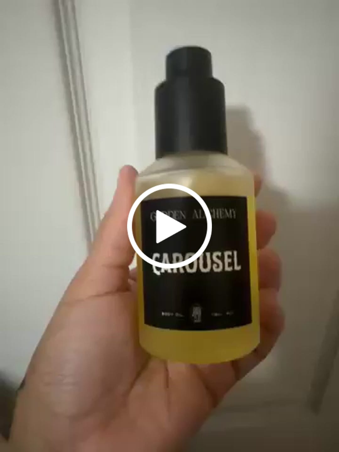 Customer video review of CAROUSEL BODY OIL