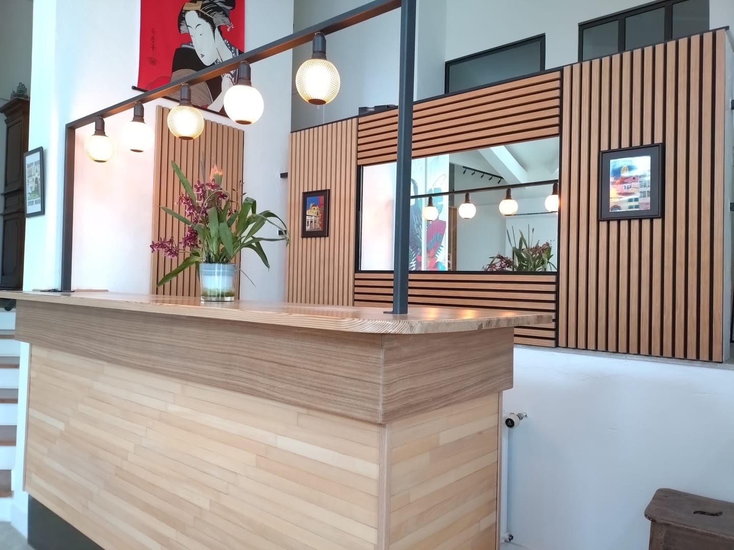 Customer photo review of Panneau acoustique en bois | Chêne Rustique | De première qualité