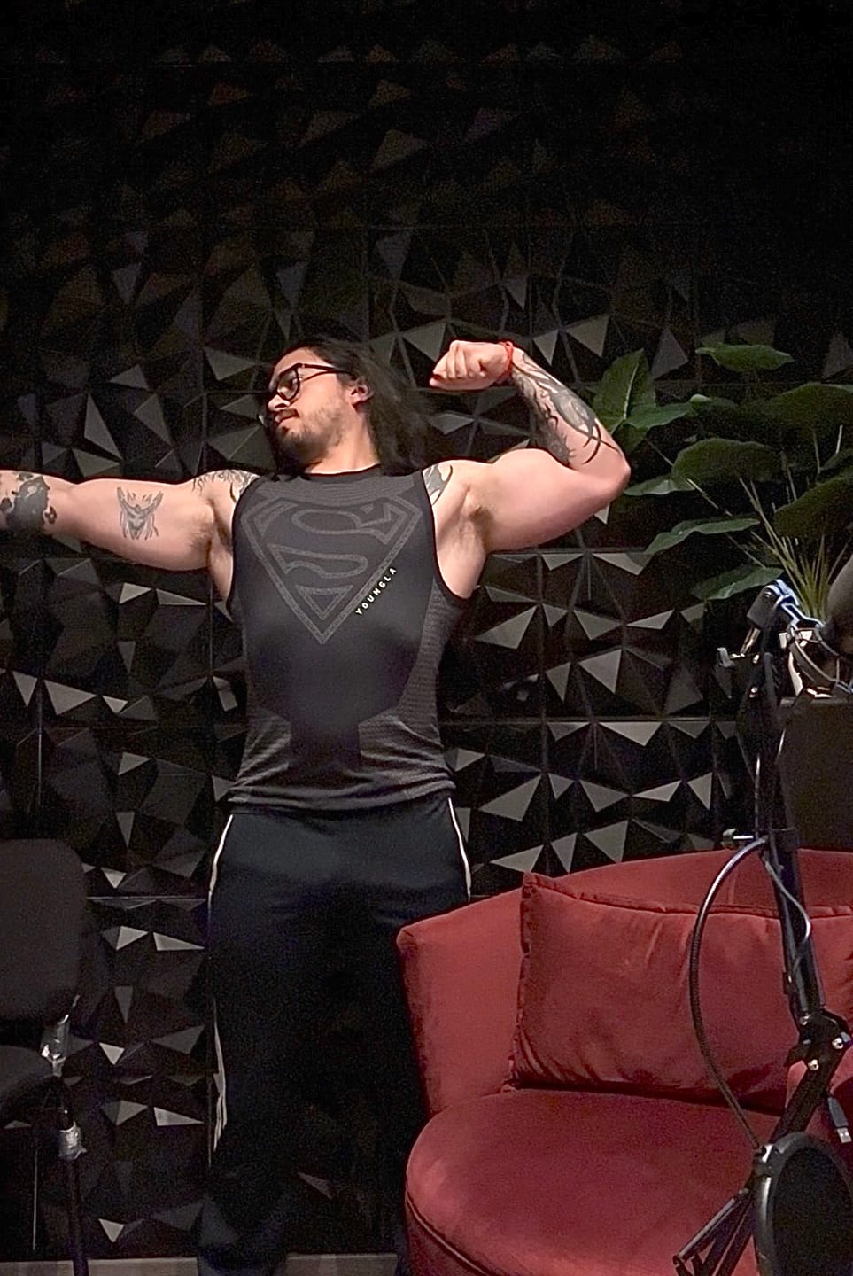 Customer photo review of 3047 - Superman Compression Tanks