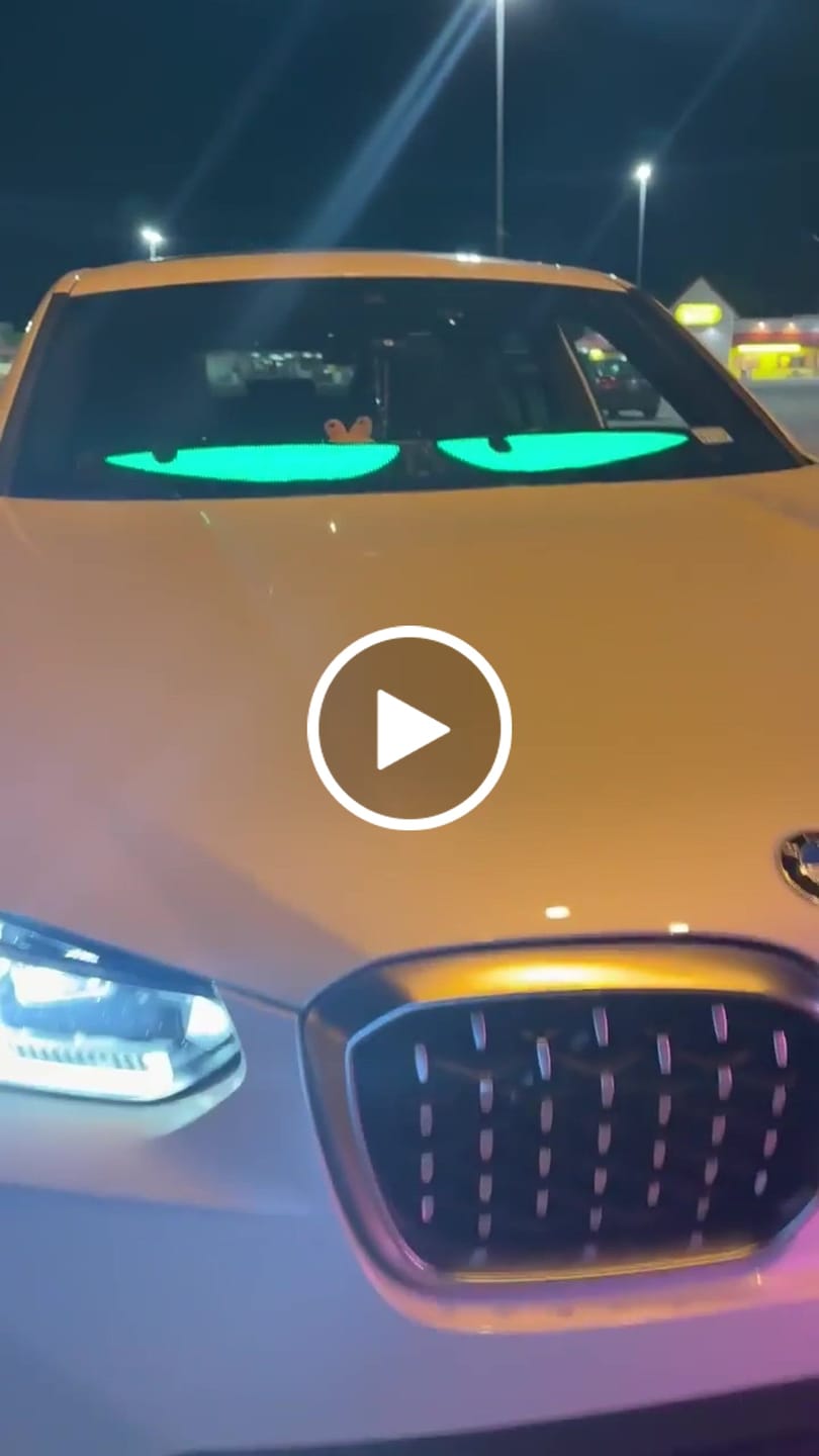 Customer video review of Electra Eyes - LED Animated Eyes