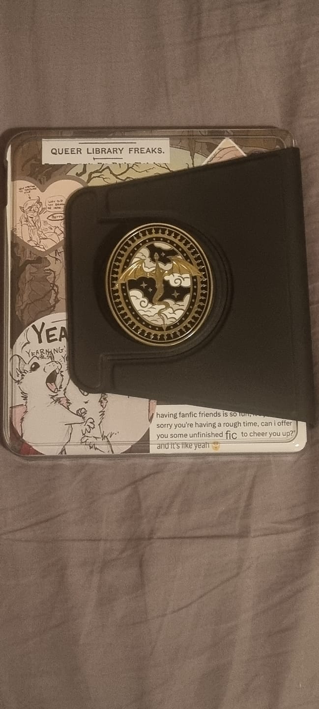 Customer photo review of Dragon Rider Clingie