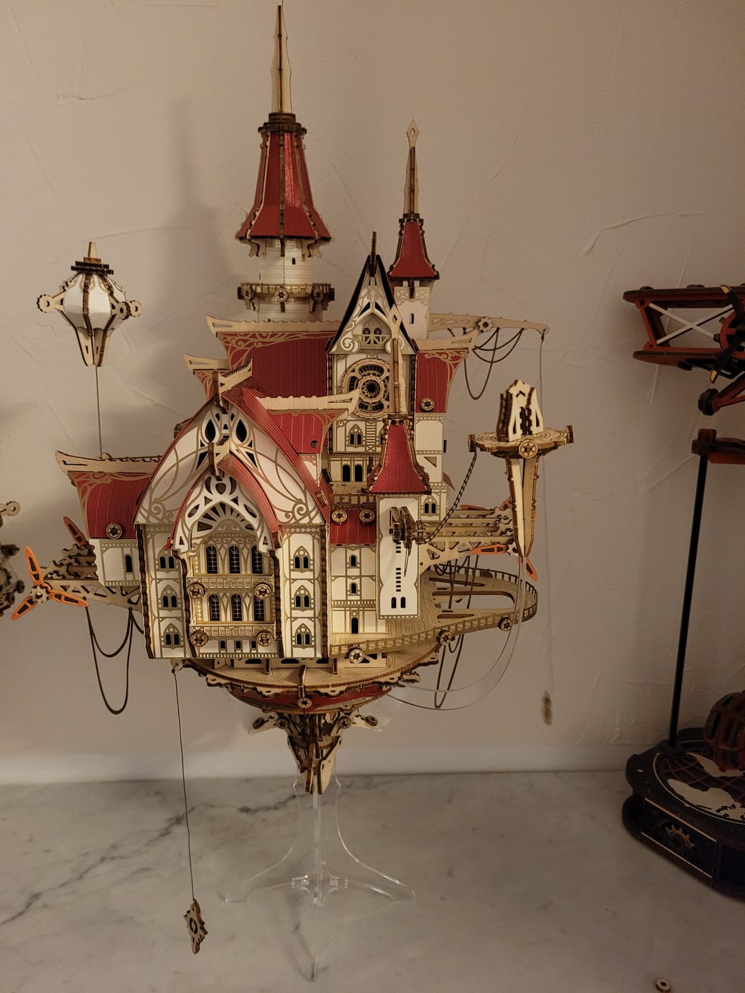 Customer photo review of Rokrgeek Fantasy Steam Castle 3D Wooden Puzzle