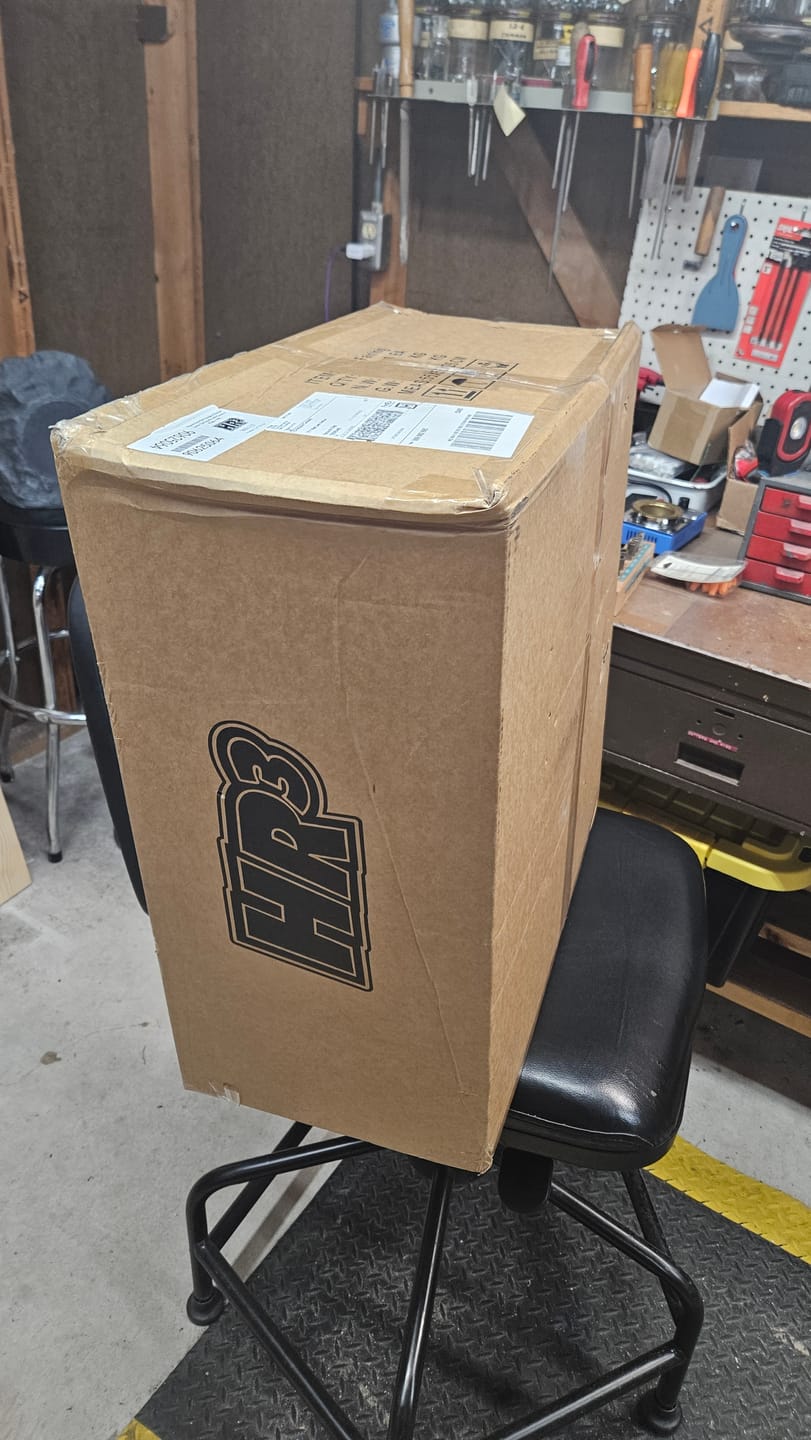 Customer photo review of HR3 Mysterious Red Sunglo Vented Lower Fairing Kit With 6.5" Speaker Pods For Harley Touring models 2015-2024