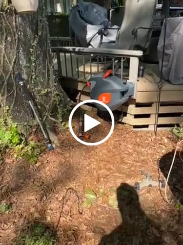 Customer video review of Retractable Garden Hose Reel-1/2in-100ft