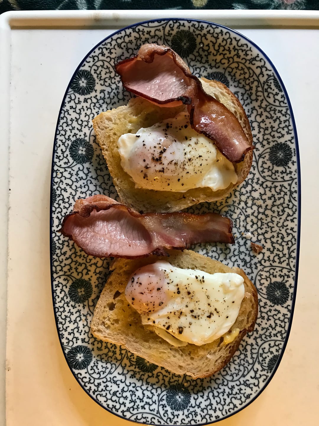 Customer photo review of Free Range Middle Bacon Sliced Packet