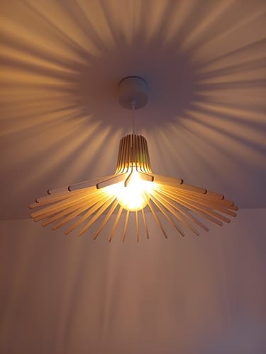 Customer photo review of Azur teinté Chêne | Suspension
