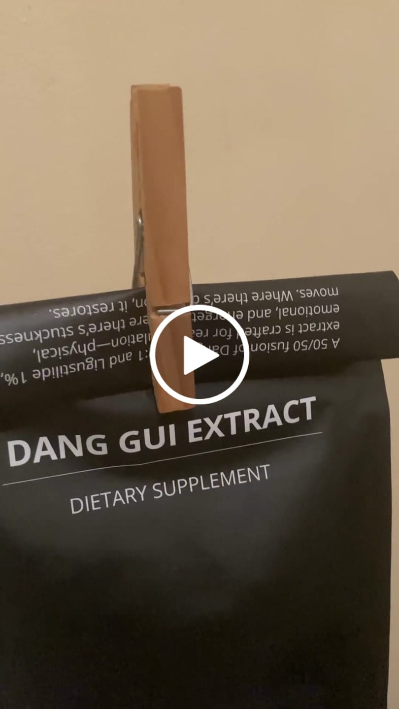 Customer video review of Dang Gui Extract