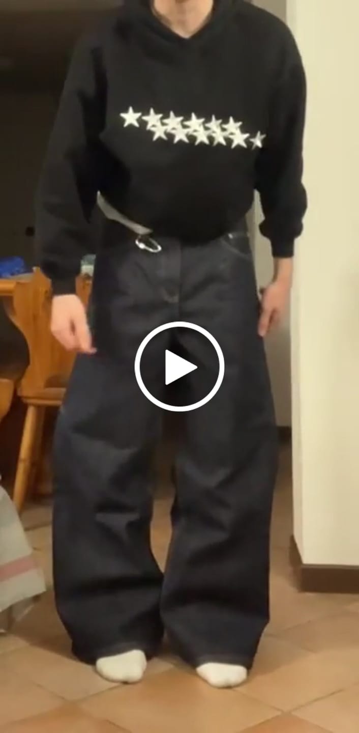 Customer video review of Raw Denim Jeans Blue