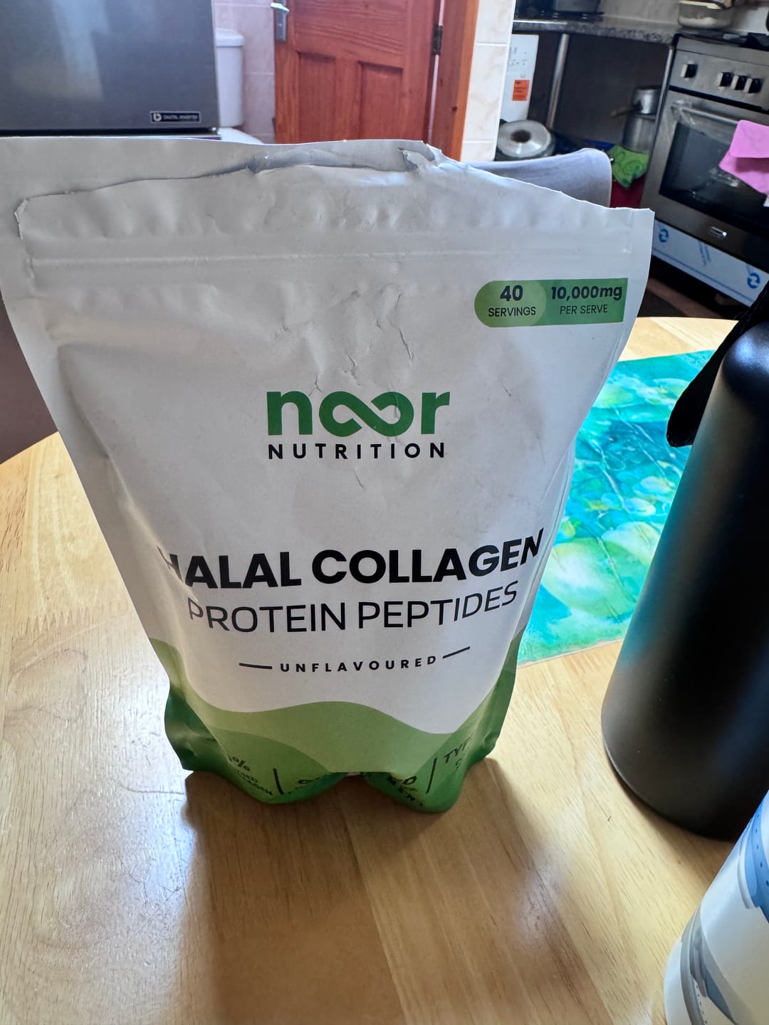 Customer photo review of Halal Collagen Powder