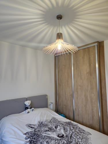 Customer photo review of Azur teinté Chêne | Suspension