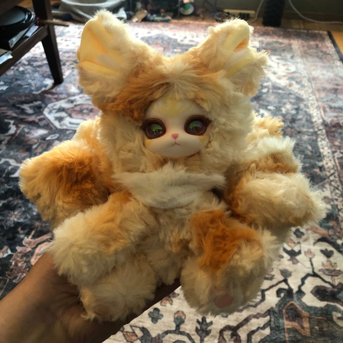 Customer photo review of Auspicious Nine Tails Records Series Plush Blind Box