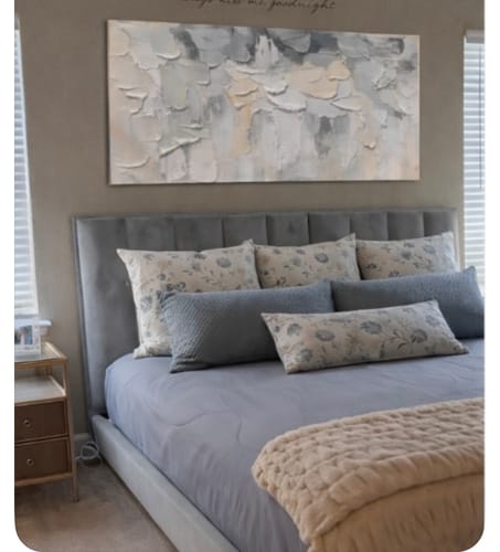 Customer review photo for Plaster Art Texture Painting #SG170