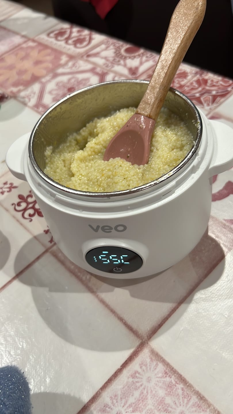 Customer photo review of Veo - Scalda pappa portatile a batteria