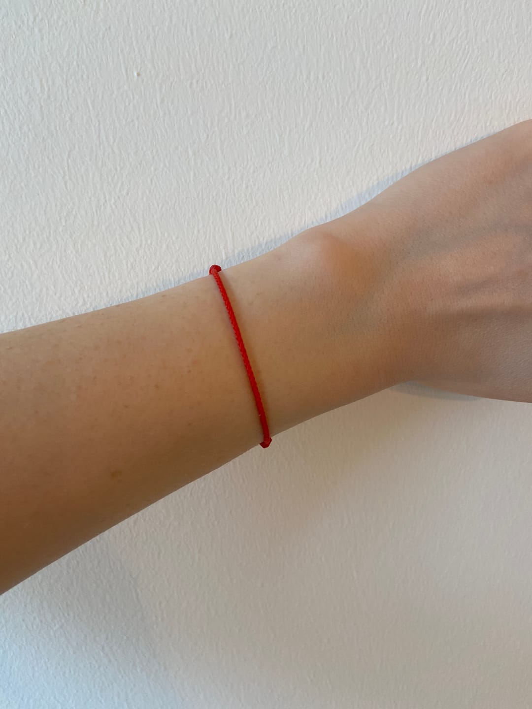 Customer photo review of Armband Kabbalah I Farbe Rot