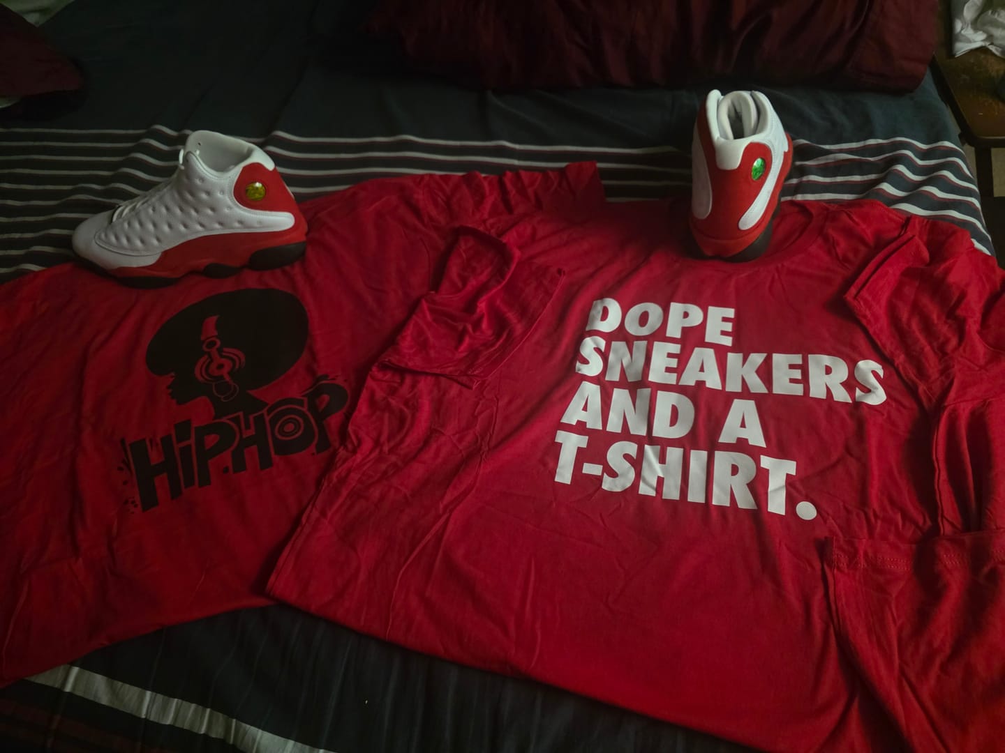 Customer photo review of Dope Sneakers & A T-shirt